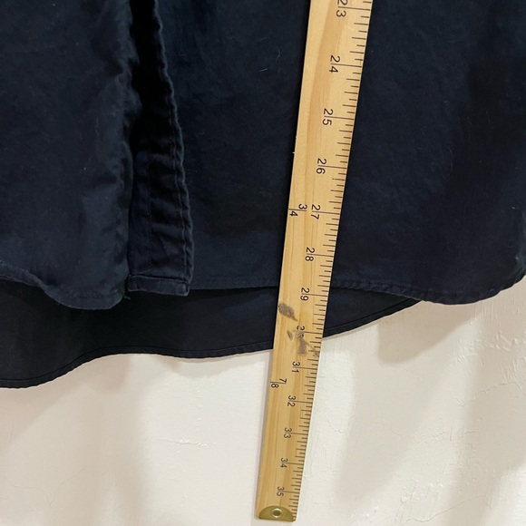 Levi's Mens Sunset One Pocket Navy Blue Regular Fit Button Down Dress Shirt XL - Picture 5 of 7